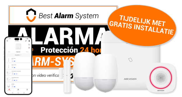 Alarm Spanje pakket A 2025 01 Alarmsysteem installatie Costa Blanca Best Alarm System, uw alarm installateur in Spanje | Your alarm installer in Spain