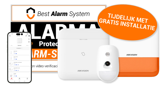 Pakket C 1604 Alarmsysteem installatie Costa Blanca Best Alarm System, uw alarm installateur in Spanje | Your alarm installer in Spain